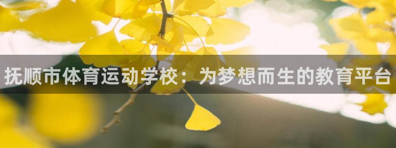 3377体育官方正版app科技：抚顺市体育运动学校：