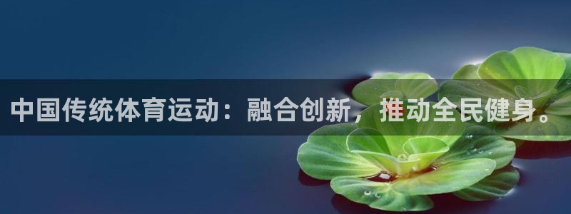 3377体育官网下载娱乐：中国传统体育运动：融合创新，推动全